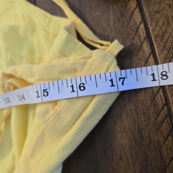 Yellow Spaghetti Strap Jumpsuit - Picture 7 of 8